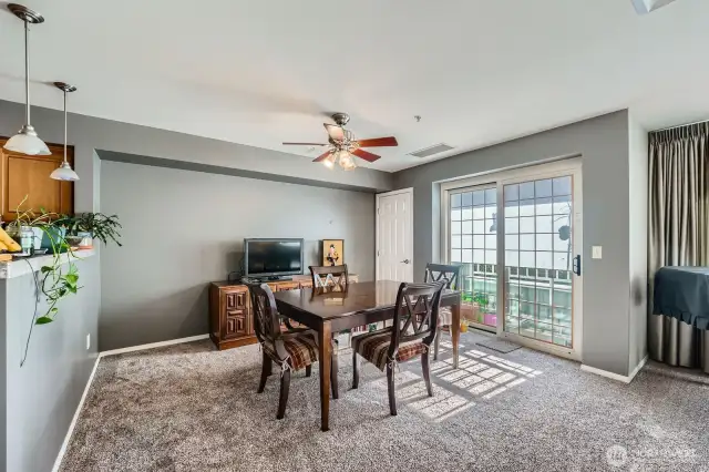 Dining in Great Room Area