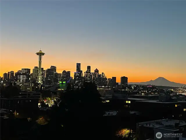 evening..... from the rooftop deck