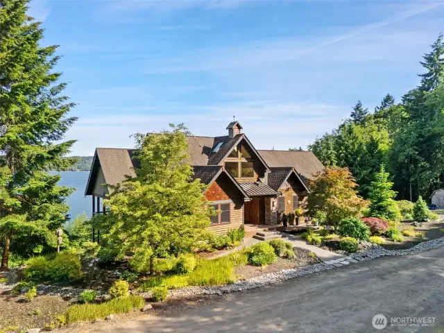 If your looking for privacy and seclusion here is your chance. Three tax parcels in total. The house, the adjoining waterfront lot, and the adjoining upland 5 acres.