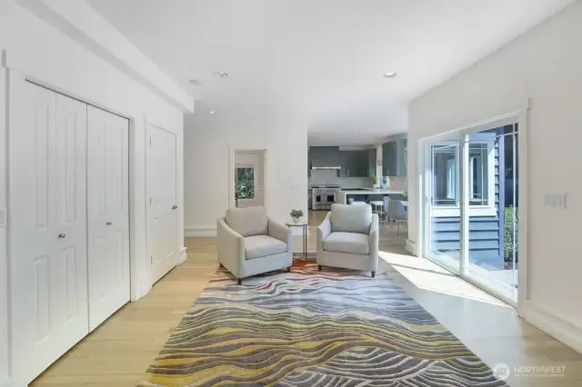 This is a secondary living space off the kitchen. Great for a