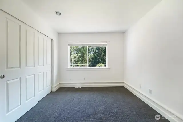 Second floor bedroom #3 - Large, South facing window brings in natural light.
