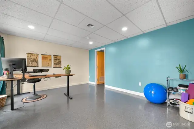 Downstairs bedroom or office