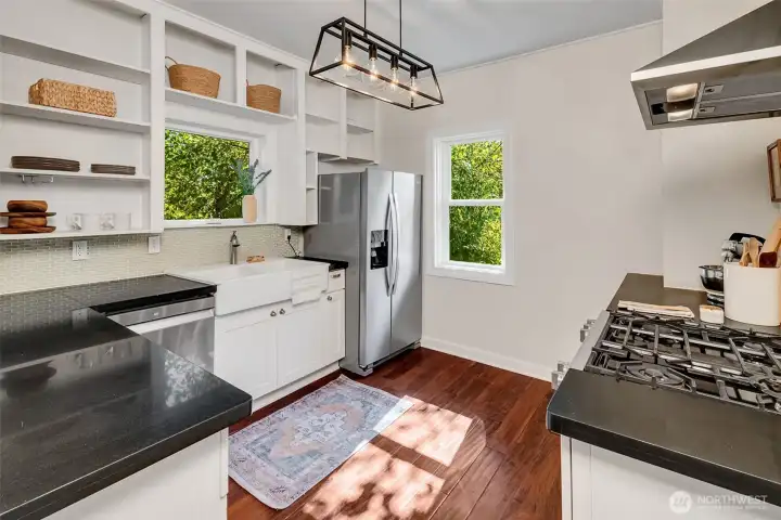Lovely updated kitchen.