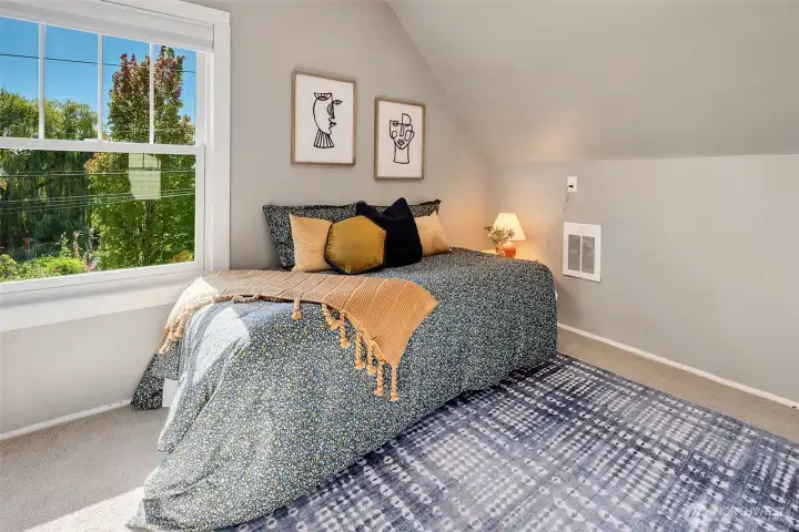 Second bedroom also on the south side of the home.