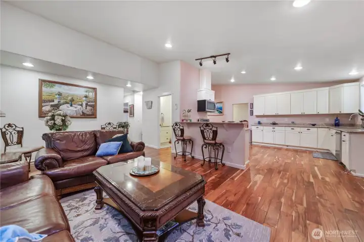 1450 SF home. Great Room and Kitchen
