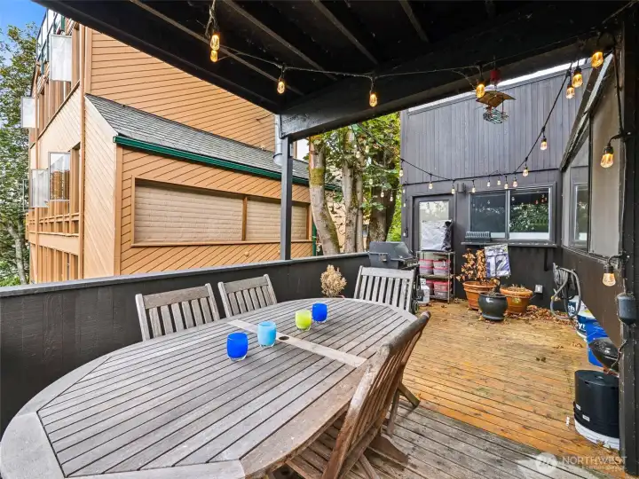 Another view looking back at the extra finish room not included in the sqft