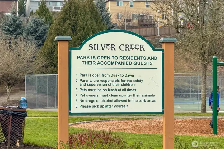 Enjoy all that the Silver Creek community has to offer