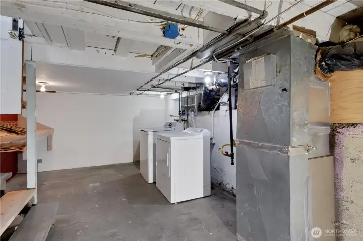 Laundry room downstairs