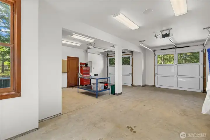Oversized garage