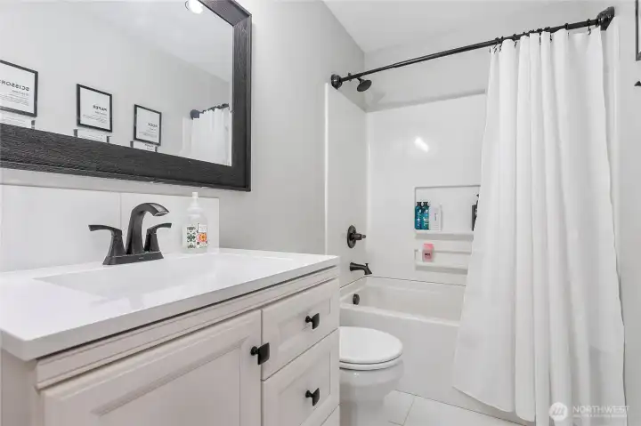 Upstairs bathroom.