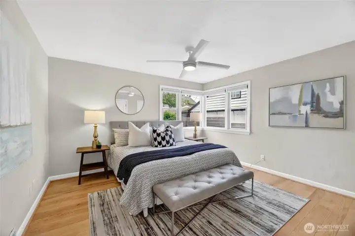 Primary bedroom, main floor