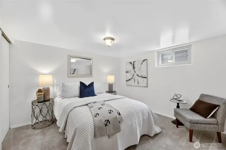 4th bedroom (non conforming), lower level
