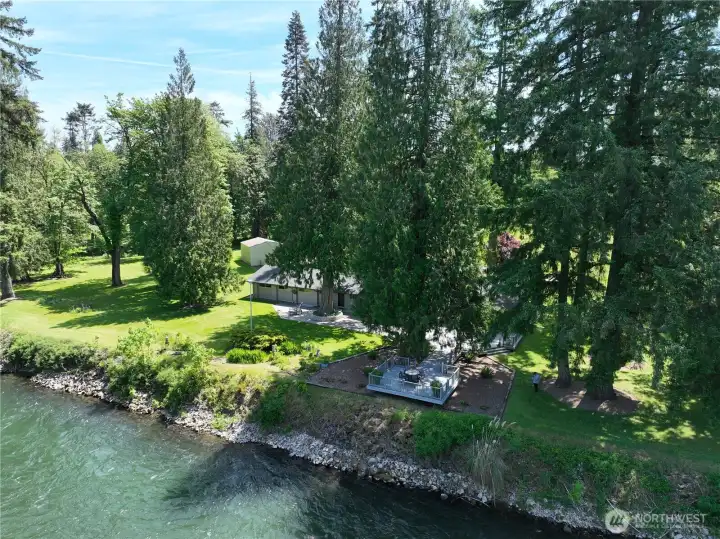 Drone River View of 117 River Ln Drone River View of 117 River Ln