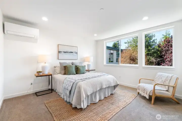Big Private Suite Retreat with Oversized Windows, Seating Area and Heating/Cooling Big Private Suite Retreat with Oversized Windows, Seating Area and Heating/Cooling