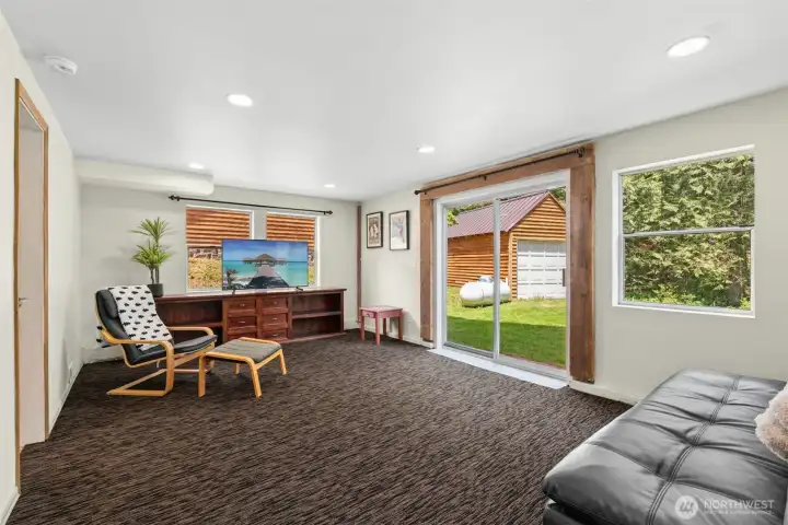 Large family room