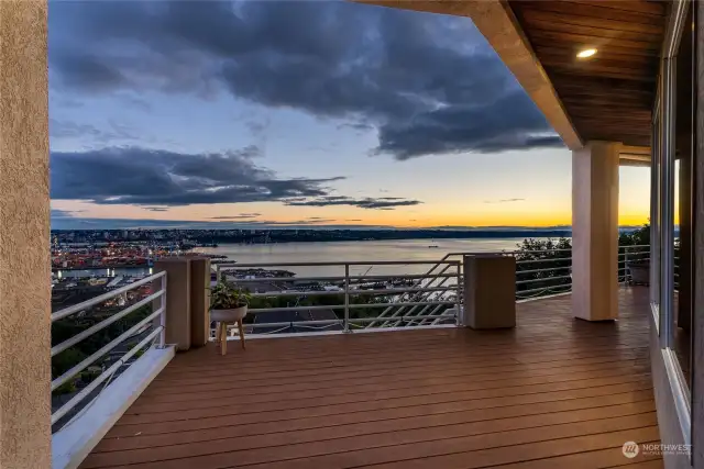 Gorgeous Sunsets seen from all angles of the home and multiple balconies!