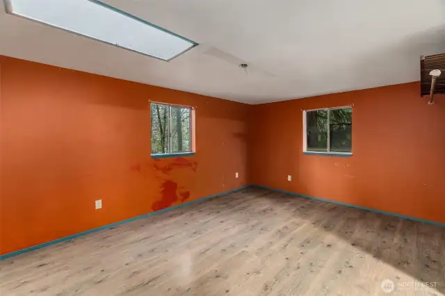 room used as bedroom
