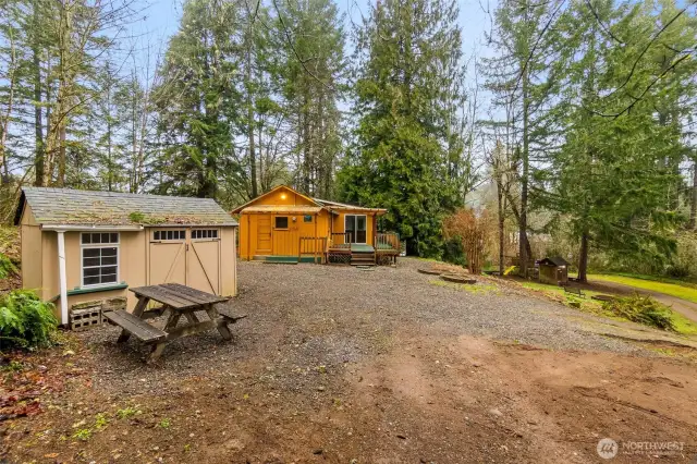 nice storage shed