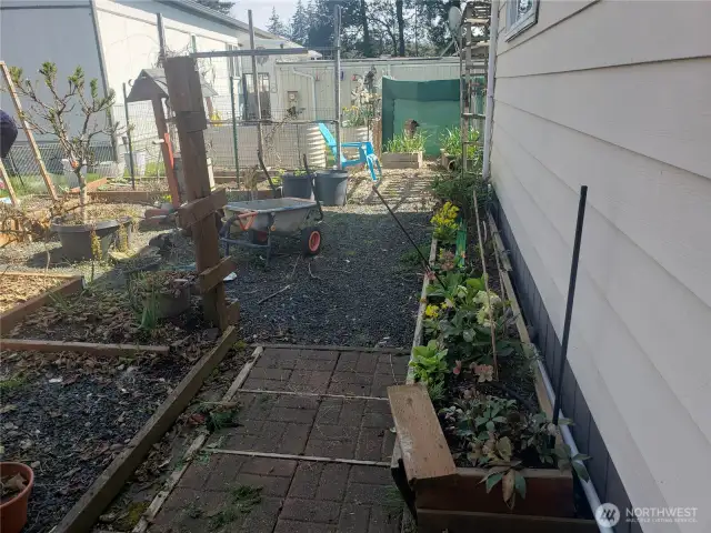 and more raised bed garden area