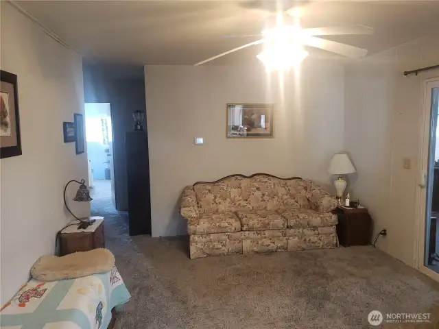 Spacious family room