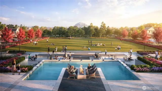 Community Pool and Clubhouse. Est Comp 01/26.