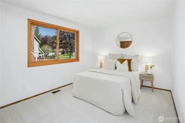 Bedroom #2 on the upper level.