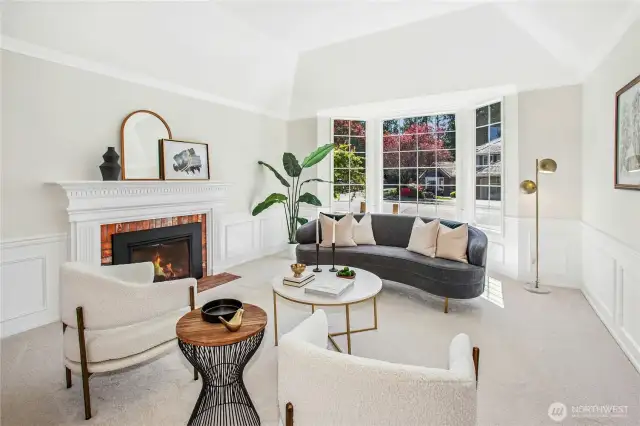 Recent upgrades elevate this home, including a new high-efficiency furnace, new water heater, designer lighting package, plush new carpeting, fresh interior paint, and a custom epoxy-coated garage floor that adds both flair and durability.