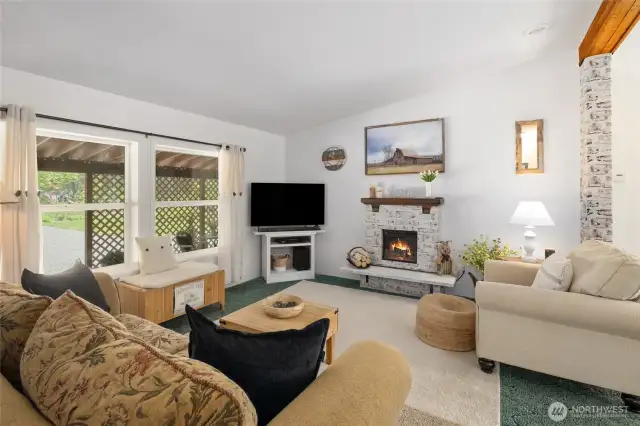 Great space in the living room