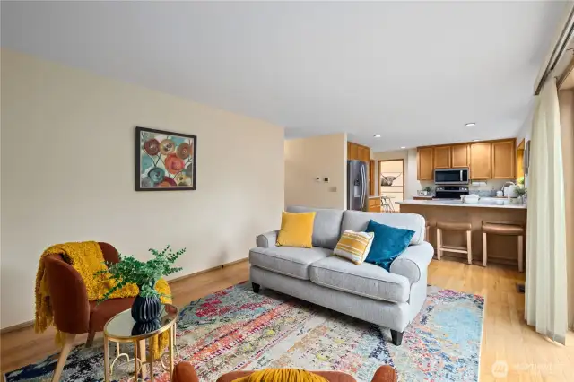Family Room off the kitchen