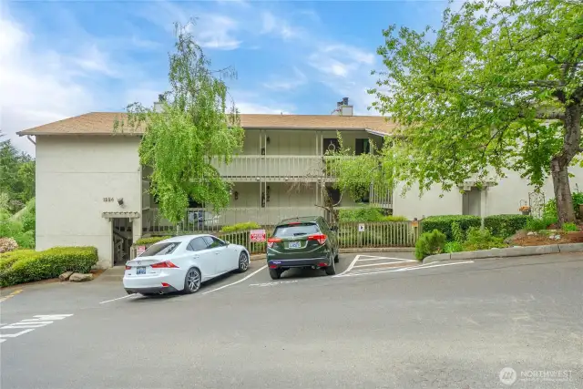 Another view of the front exterior.