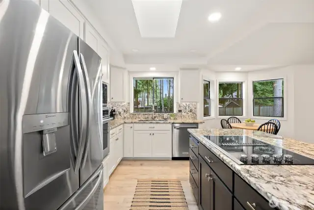 New Refrigerator & New Microwave! Skylight Fills the Kitchen with Natural Light!