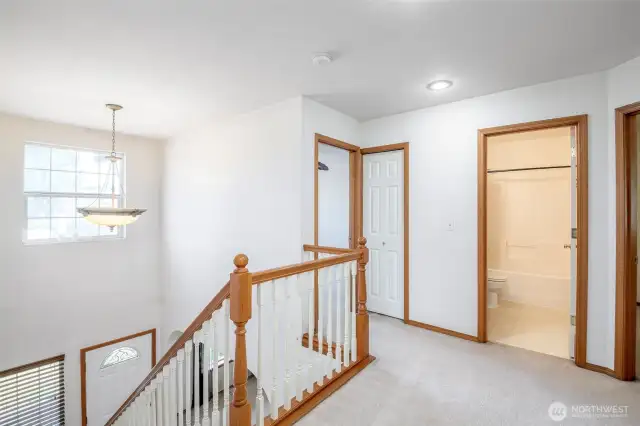 Upstairs landing