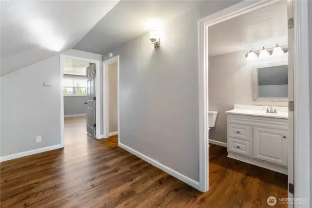 Upstairs bathroom