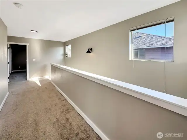 Lots of natural light even with the lights off
