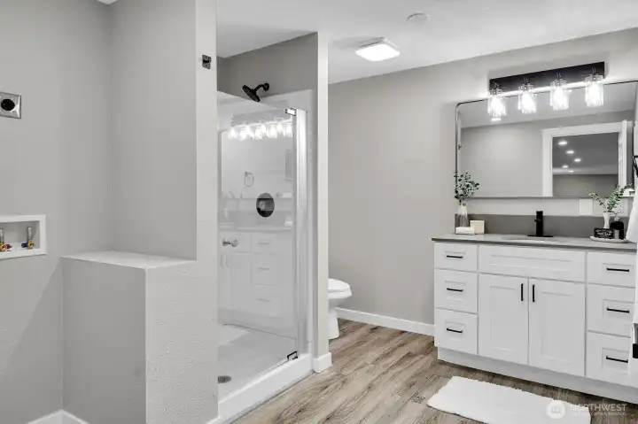 Daylight Basement Laundry/3/4 Bath