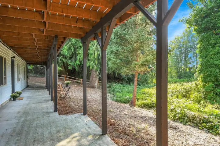 Daylight Basement Patio