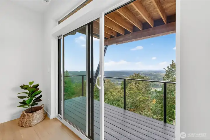 8' Sliding glass door