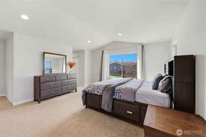 Calm, neutral tones create a serene retreat.