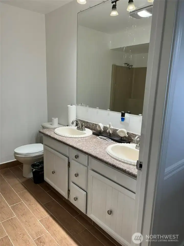 Master bathroom
