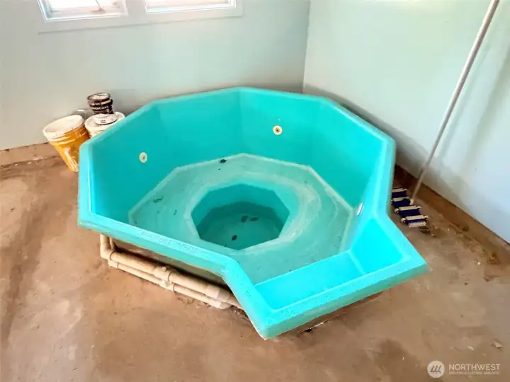 And hot tub.