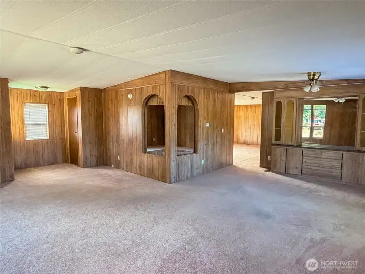 Just another look at the living and entry.....