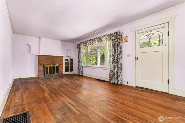 Front room previously served as the living room Front room previously served as the living room