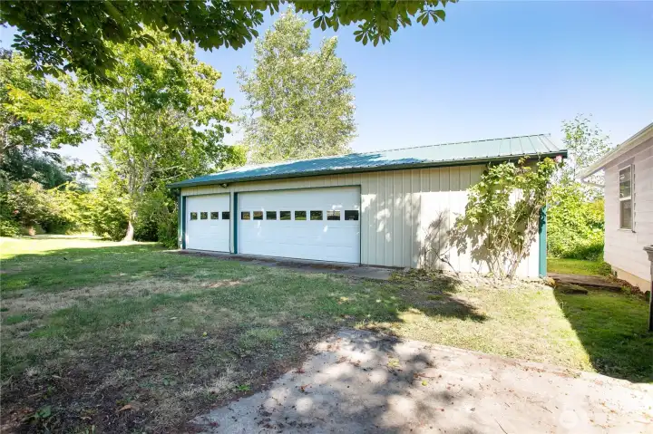 Three car detached garage/shop space Three car detached garage/shop space