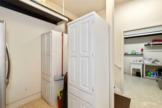 Pantry looking across to utility room