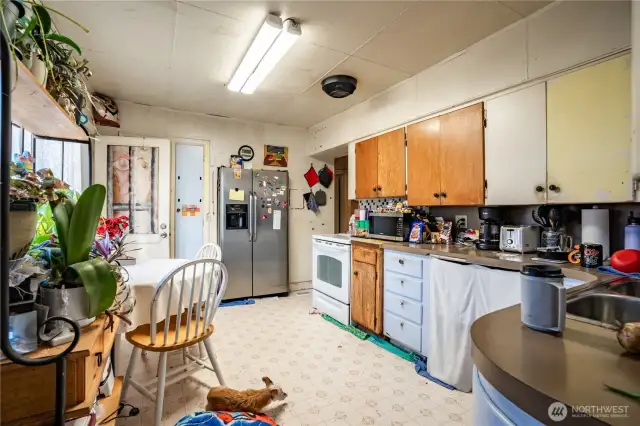 Kitchen while owner occupied