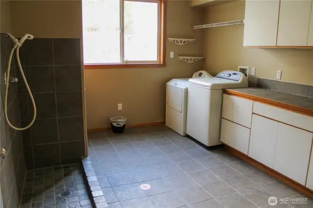 Main house utility/laundry room