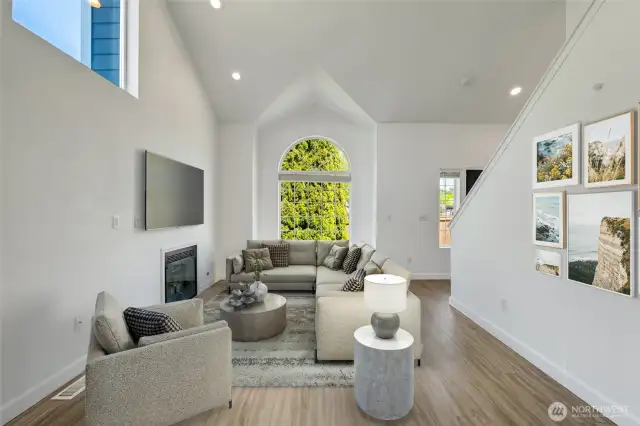 Home is virtually staged