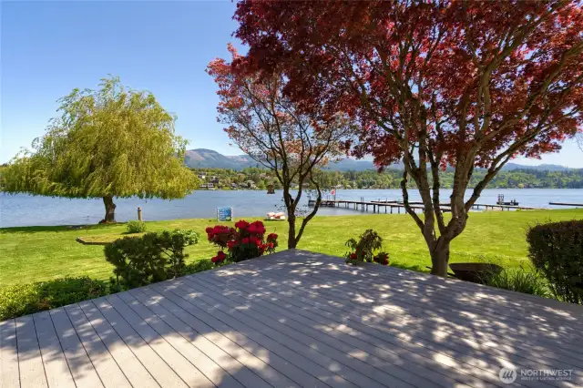 Composite deck space.