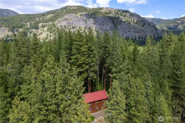Easy summer access to hiking and biking routes.  Ride or walk to the Mazama Store & Mazama Pub