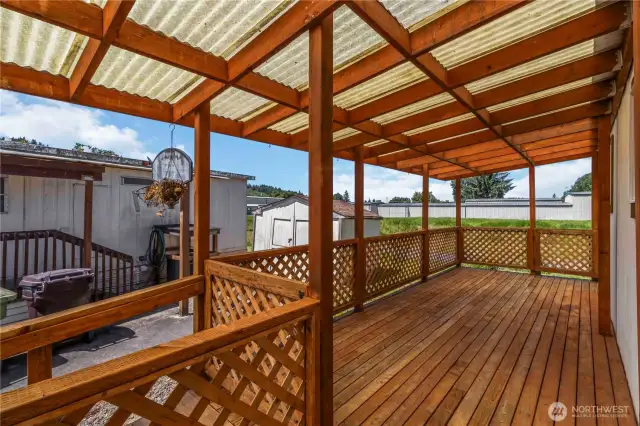 Private Wood Deck